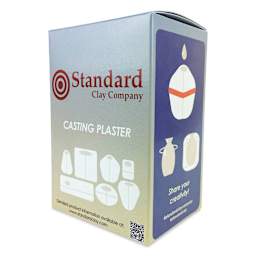 Standard Clay Company Casting Plaster - Pristine White, 3 lb - front of packaging