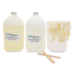 ArtMolds AquaClear Resin - 2 Gallons - contents