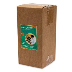 ArtMolds 407 Latex Casting Rubber - Gallon - front of packaging, angled view