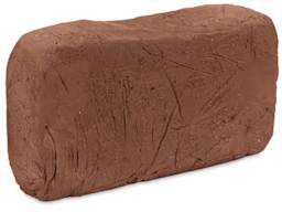 Standard Clay Company No. 205 High Fire Red Stoneware Clay - 25 lb block of wet clay