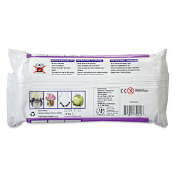 Sculpey Air Dry Modeling Clay - White, 2.2 lb back of packaging