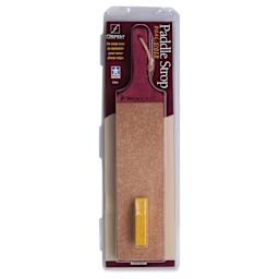 Flexcut Dual-Sided Paddle Strop, front of packaging