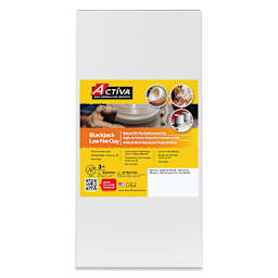 Activa Blackjack Earthenware Clay - 25 lb, packaging