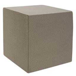 FloraCraft Desert DryFoM Foam Block - Left angled view of 12" x 12" x 12" square cube