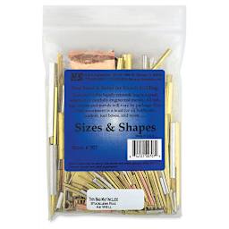 K&S Metal Sizes and Shapes - Front of package with label
