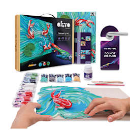 Okto Sensory Art DIY 3D Clay Painting Kit - Koi Fish
