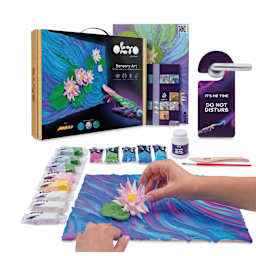 Okto Sensory Art DIY 3D Clay Painting Kit - Water Lilies