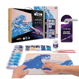 Okto Sensory Art DIY 3D Clay Painting Kit - Great Waves