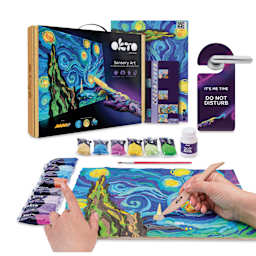 Okto Sensory Art DIY 3D Clay Painting Kit - Starry Night