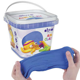 OKTO Sensory Art Air Clay Bucket - Blue