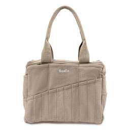 Soolla Studio Art Supply & Pottery Tool Bag - Graphite - front