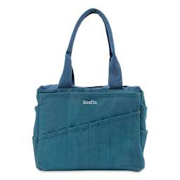 Soolla Studio Art Supply & Pottery Tool Bag - Aquamarine - front