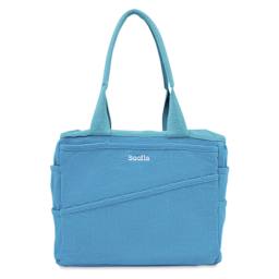 Soolla Studio Art Supply & Pottery Tool Bag - Electric Blue, Blick Exclusive - front