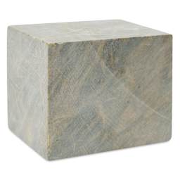 Gian Carlo Stoneworks Yellow Mix Indian Soapstone Block - 8 lb, 5" x 4" x 4", horizontal