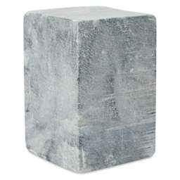 Gian Carlo Stoneworks Green Indian Soapstone Block - 4 lb, 4-1/2" x 3" x 3", unpolished, vertical