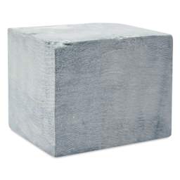 Gian Carlo Stoneworks Green Indian Soapstone Block - 8 lb, 5" x 4" x 4", horizontal
