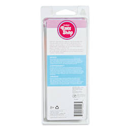 Sculpey Bake Shop Glow-In-The-Dark Clay - 1 oz, Set of 6 back of packaging