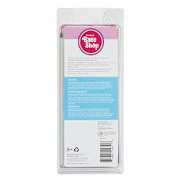 Sculpey Bake Shop Eraser Clay - Set of 6, 1 oz, Assorted back of packaging