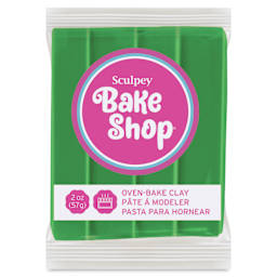Sculpey Bake Shop Oven-Bake Clay - Green, 2 oz