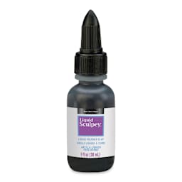 Liquid Sculpey - Black, 1 oz (out of package)