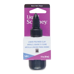 Liquid Sculpey - Black, 1 oz