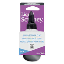 Liquid Sculpey - Charcoal Metallic, 1 oz, in package