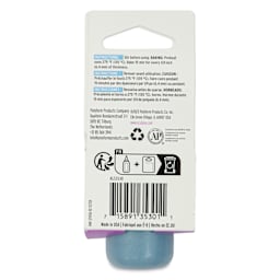 Liquid Sculpey - Blue Gray Metallic, 1 oz - back of packaging