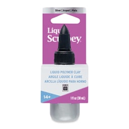 Liquid Sculpey - Metallic Silver, 1 oz (in package)
