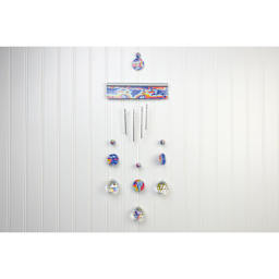 Sculpey UV Gloss Glaze used on wind chimes