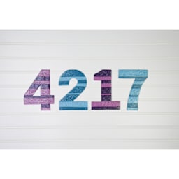 Sculpey UV Gloss Glaze used with sculpted letters