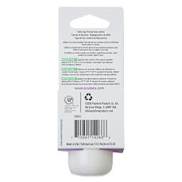 Sculpey Oven-Bake Clay Adhesive back of packaging