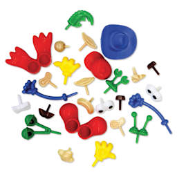 Creativity Street Modeling Dough and Clay Body Part Accessories