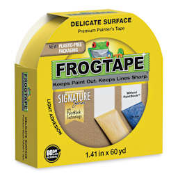 FrogTape Delicate Surface Painter's Tape - 1.41" x 60 yds Roll front of packaging