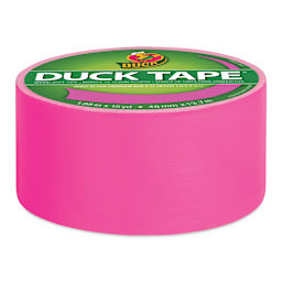 ShurTech Color Duck Tape - 1.88" x 15 yds, Neon Pink side of roll