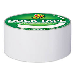 ShurTech Color Duck Tape - 1.88" x 20 yds, White side of roll