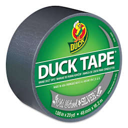 ShurTech Color Duck Tape - 1.88" x 20 yds, Gray top of roll