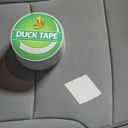 ShurTech Color Duck Tape - 1.88" x 20 yds, Dove Grey roll on taped chair