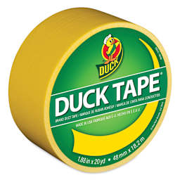 ShurTech Color Duck Tape - 1.88" x 20 yds, Yellow top of roll