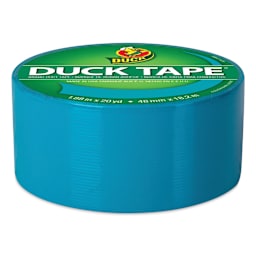 ShurTech Color Duck Tape - 1.88" x 20 yds, Aqua side of roll