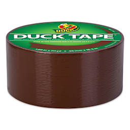 ShurTech Color Duck Tape - 1.88" x 20 yds, Brown side of roll