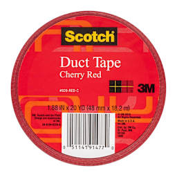 Scotch Duct Tapes for Artists Red - 1.88" x 20 yds. Roll