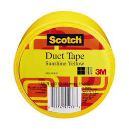 Scotch Duct Tapes for Artists Yellow - 1.88" x 20 yds. Roll