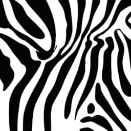 Duck Tape Prints - Zig-Zag Zebra, 1.88" x 10 yds close-up