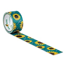 Duck Tape Prints - Sunflowers, 1.88" x 10 yds