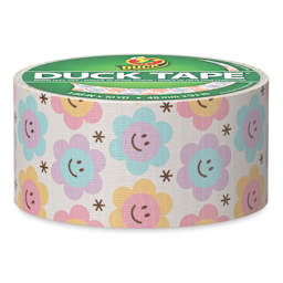 Duck Tape Prints - Groovy Daisies, 1.88" x 10 yds on side
