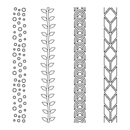 Sculpey Tools Texture Wheel Set - all texture designs