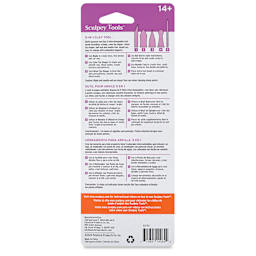 Sculpey Tools 5-in-1 Clay Tool Set back of packaging