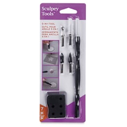 Sculpey Tools 5-in-1 Clay Tool Set front of packaging
