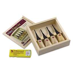 Flexcut Mini Palm-Sized Carving Tools - Set of 4