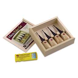 Flexcut Micro Palm-Sized Carving Tools - Set of 4